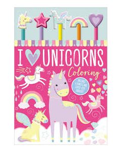 I Love Unicorns Coloring